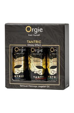 Coffret 3 huiles de massage Sensuel Tantric Collection