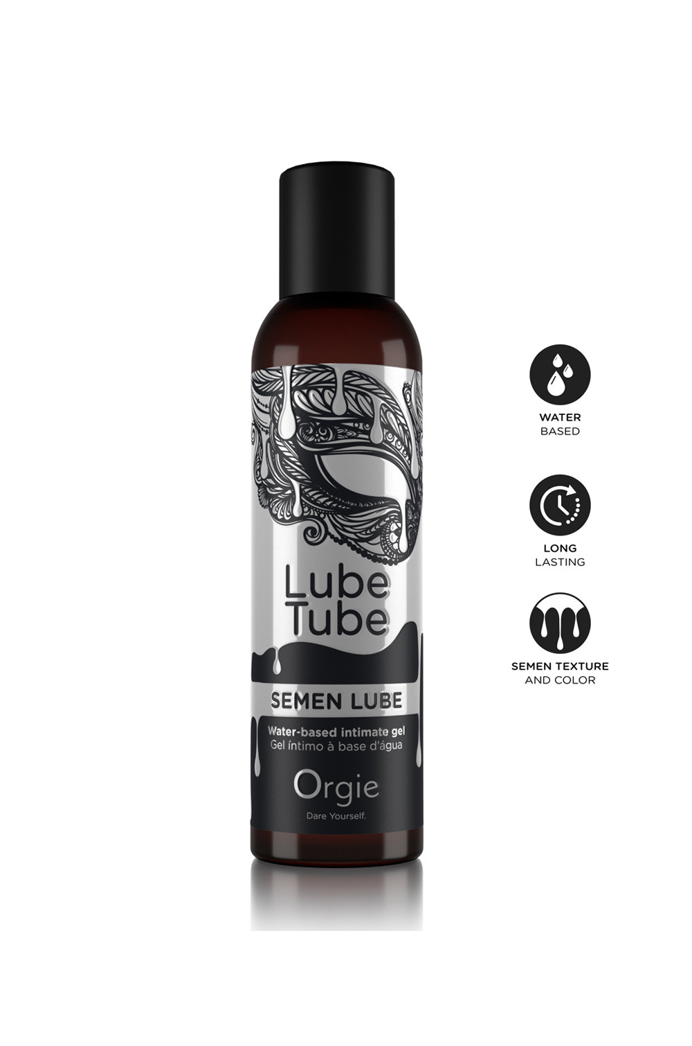 Gel intime naturel Lube Tube Semen Lube 150ml