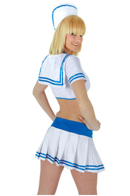 Déguisement de marin femme (5 pièces)