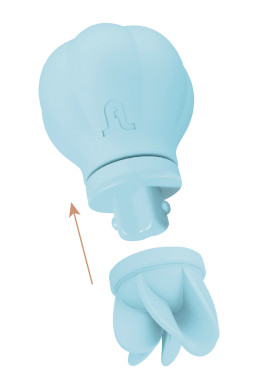 Stimulateur de clitoris Caress bleu - Adrien Lastic