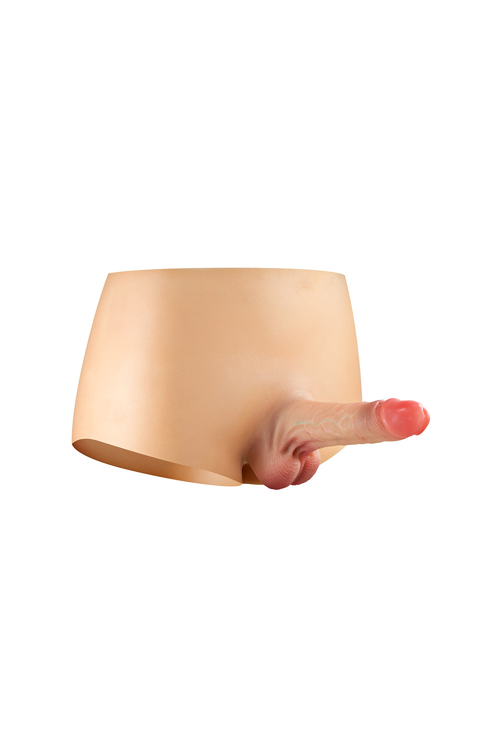 Culotte avec gode réaliste plein