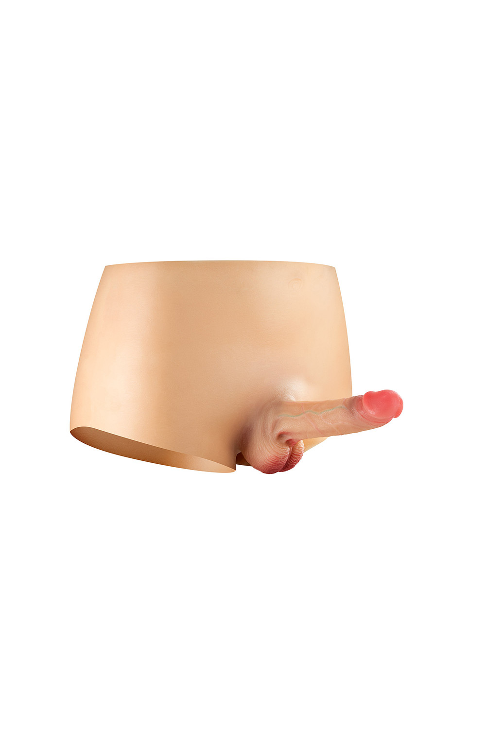 Culotte avec gode réaliste creux 