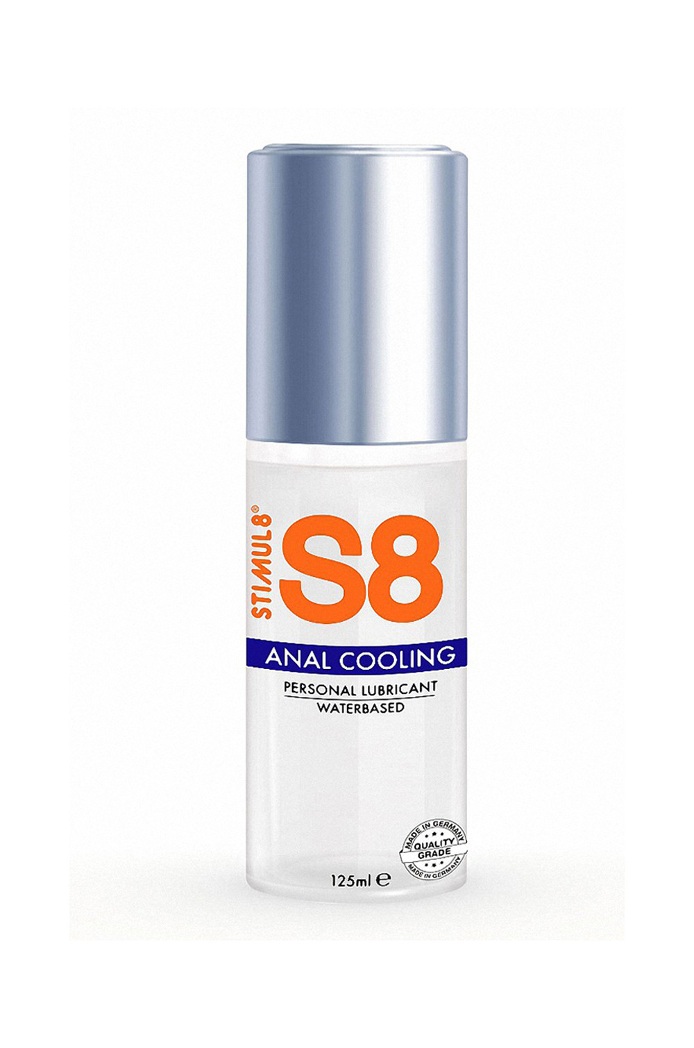 Lubrifiant S8 anal rafraichissant 125ml