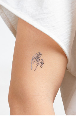 10 tatouages temporaires Kinky Collection - Secret Play