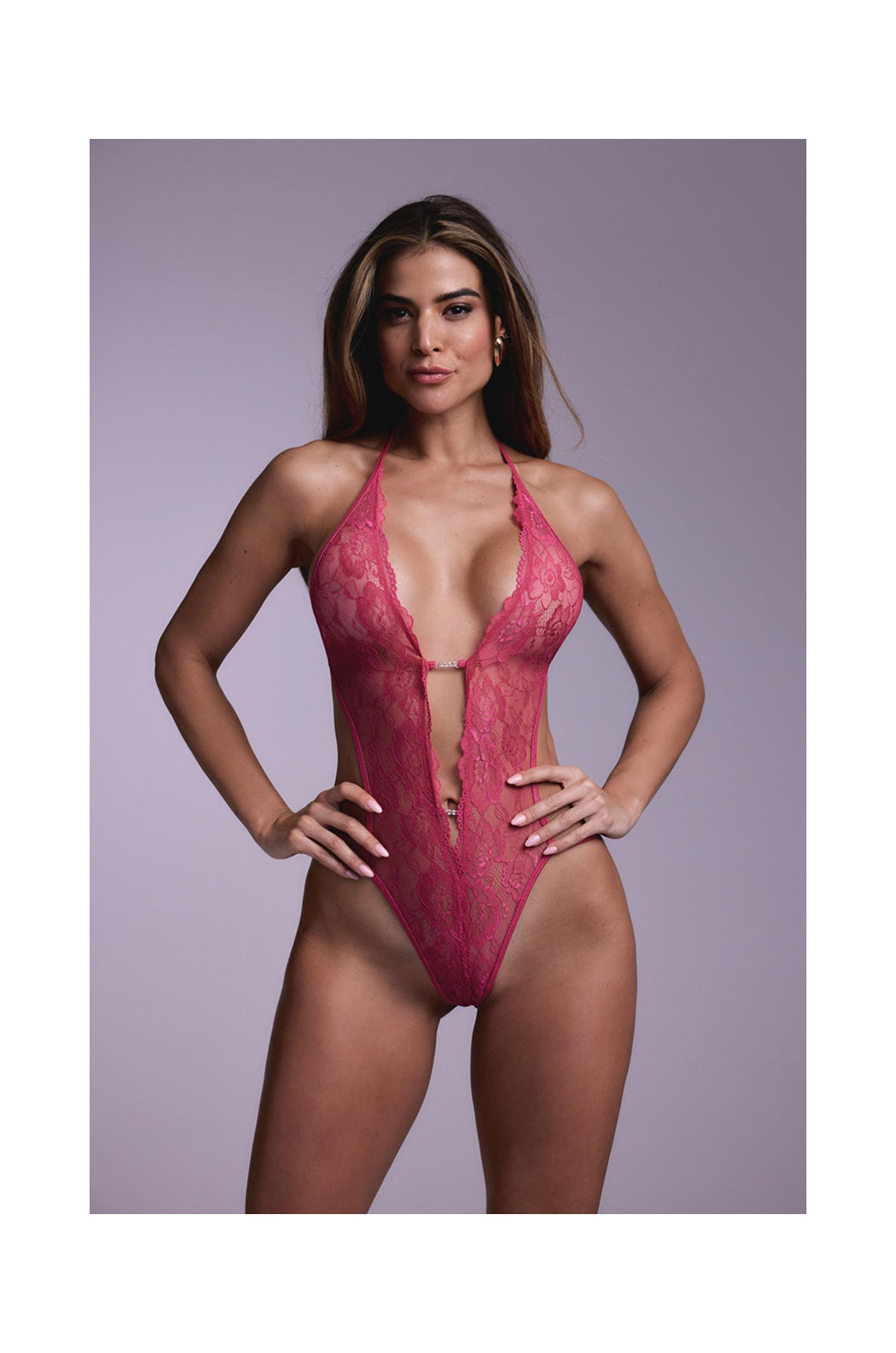 Body string ouvert Renee rose - Christine