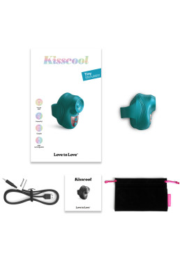 Stimulateur clitoridien Kisscool vert - Love to Love