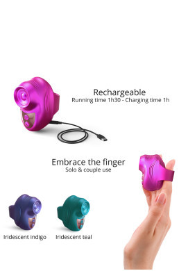 Stimulateur clitoridien Kisscool fuchsia - Love to Love