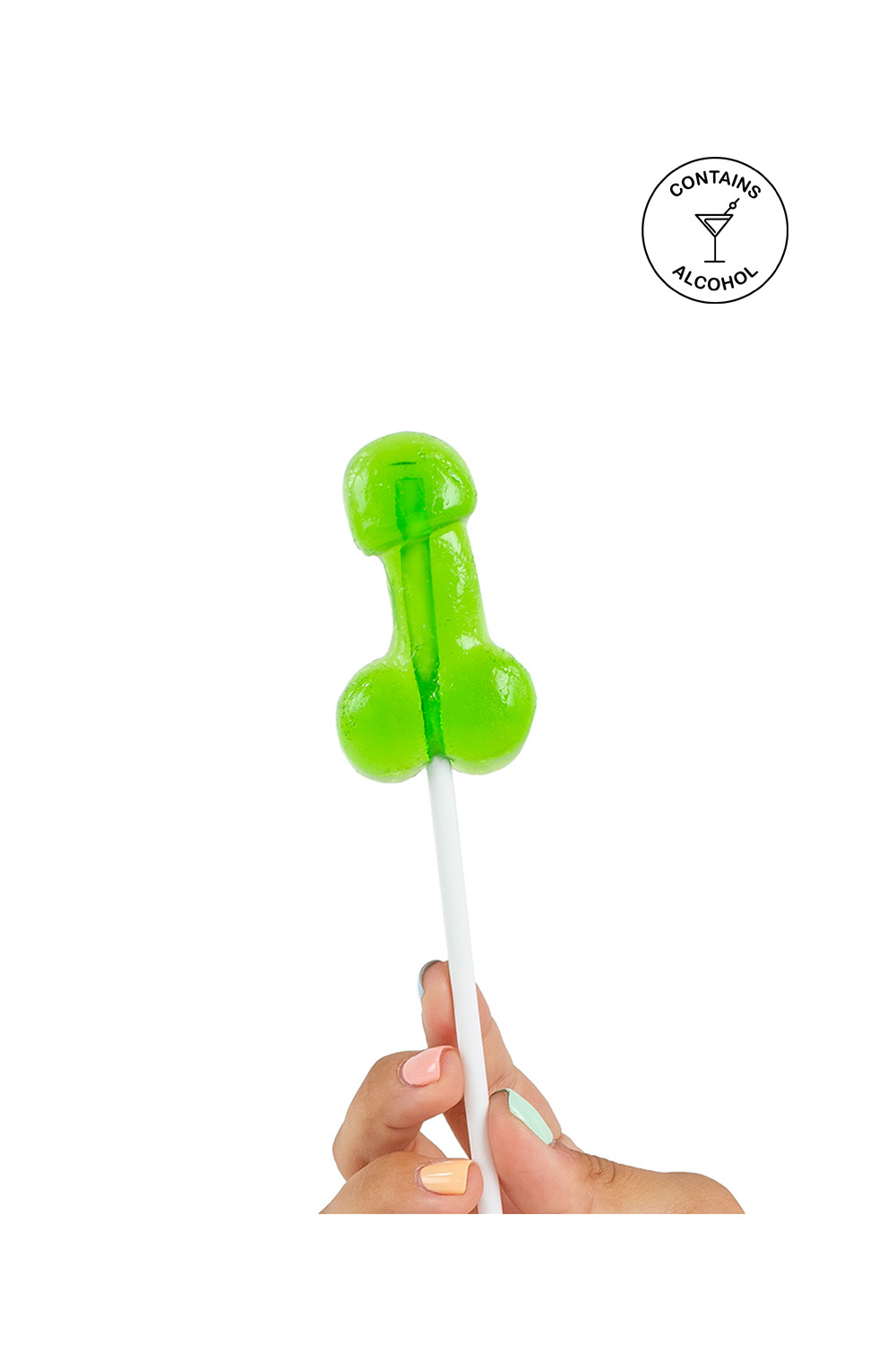 Sucette pénis Caipirinha avec alcool