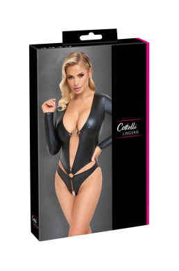 Body ouvert à manches longues - Cotelli Lingerie