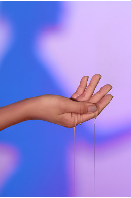 Berlingot huile massage comestible Barbe a papa