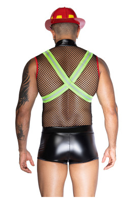 Costume pompier sexy 3 pièces - J lingerie