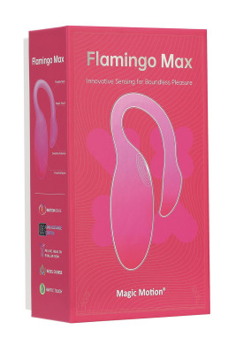 Stimulateur connecté Flamingo Max rose  - Magic Motion