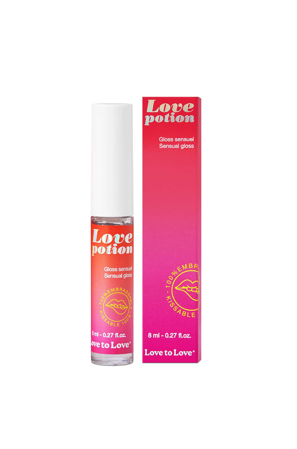 Gloss sensuel Love Potion 8ml - Love to Love Gloss sensuel Love Potion 8ml - Love to Love