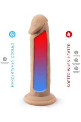 Gode Real Skin Model 2 flesh 15,4 cm - SilexD