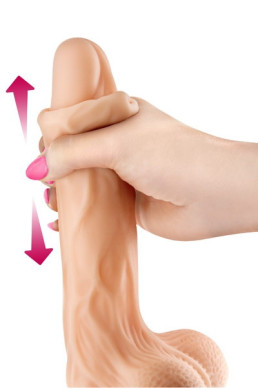 Gode ultra-réaliste 21 cm - Real Brad