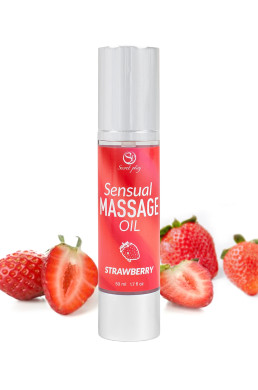 Huile de massage Fraise - Secret Play