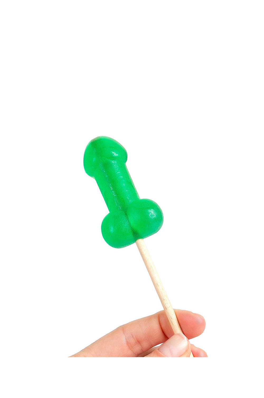 Sucette pénis à la menthe avec effet rafraichissant - Secret Play