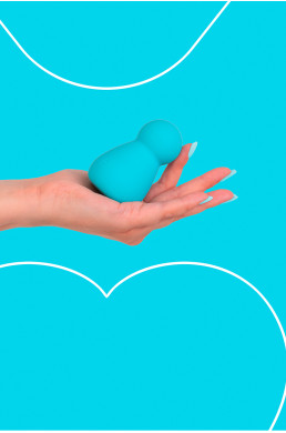Mini vibro rechargeable Applust bleu - FairyGasm