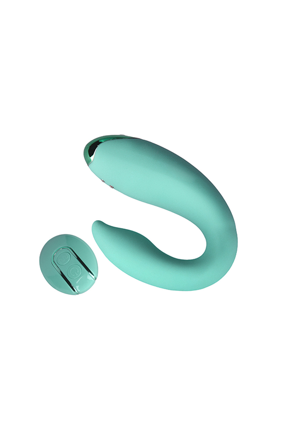 Vibro pour couples PleasureBerry vert - FairyGasm
