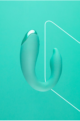 Vibro pour couples PleasureBerry vert - FairyGasm