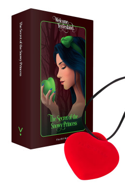 Stimulateur pendentif PleasureStone rouge - FairyGasm