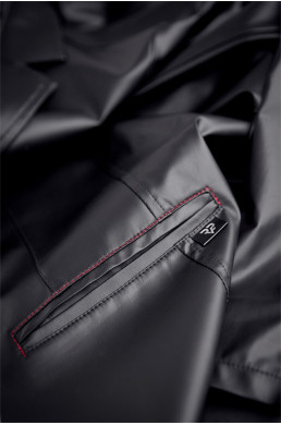 Veste longue sans manche wetlook Marco - Regnes