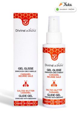 Lubrifiant Bio caramel beurre salé 100ml - Divinexstases