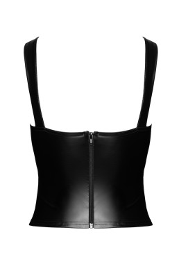 Top style corset Vixen F365 - Noir Handmade