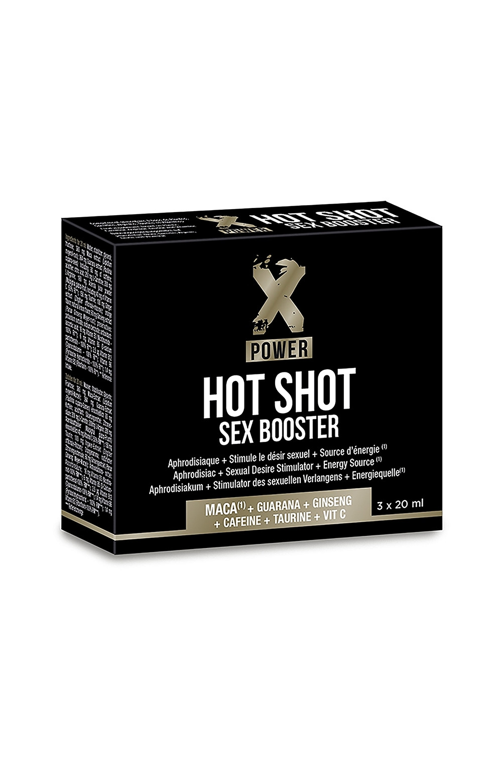 Hot Shot Sex Booster (3 x 20 ml) - XPOWER