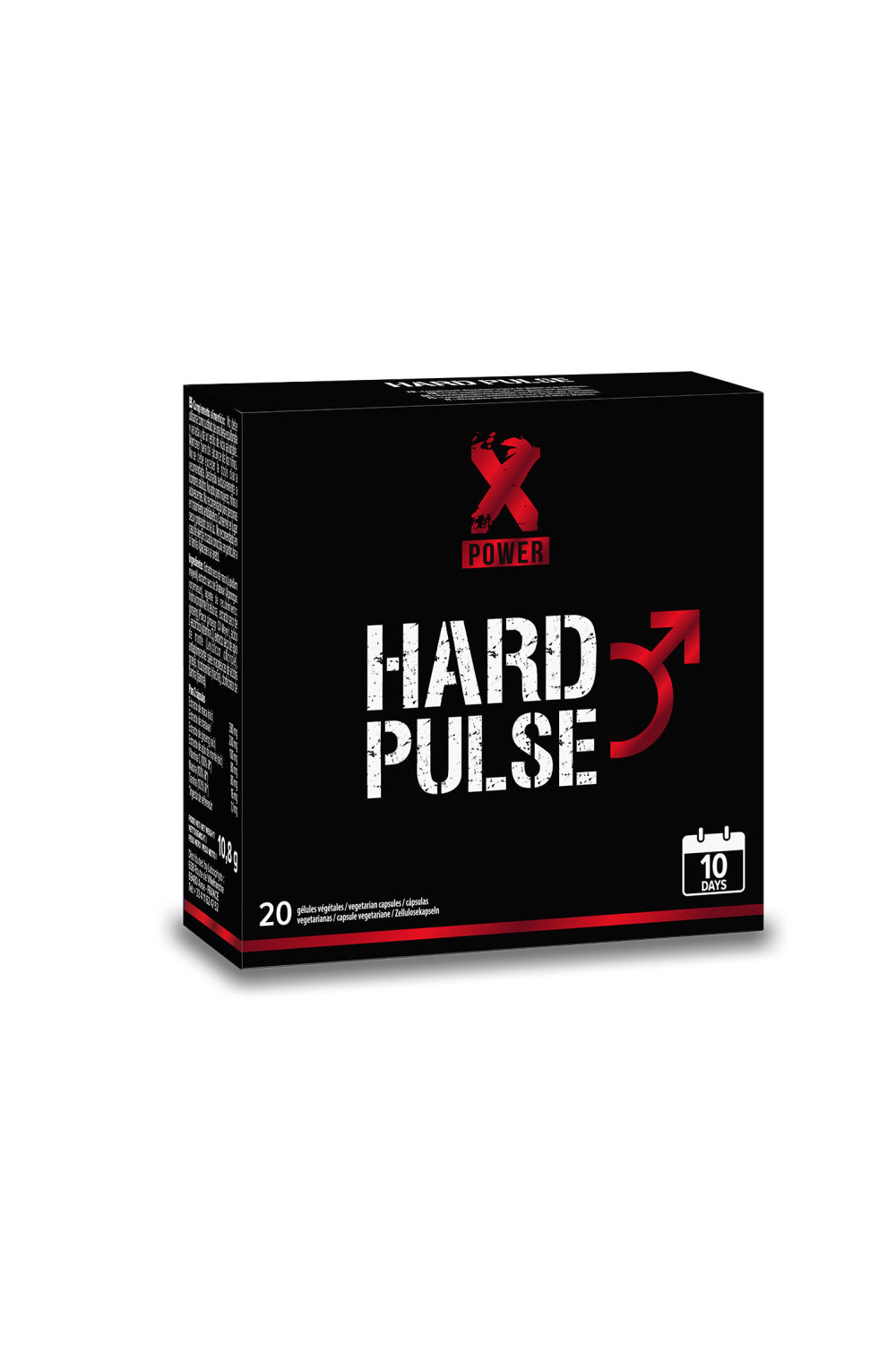 Stimulant sexuel masculin Hard Pulse (20 gélules)