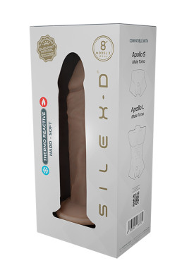 Gode Liquid Silicone Model 2 flesh 20cm - SilexD