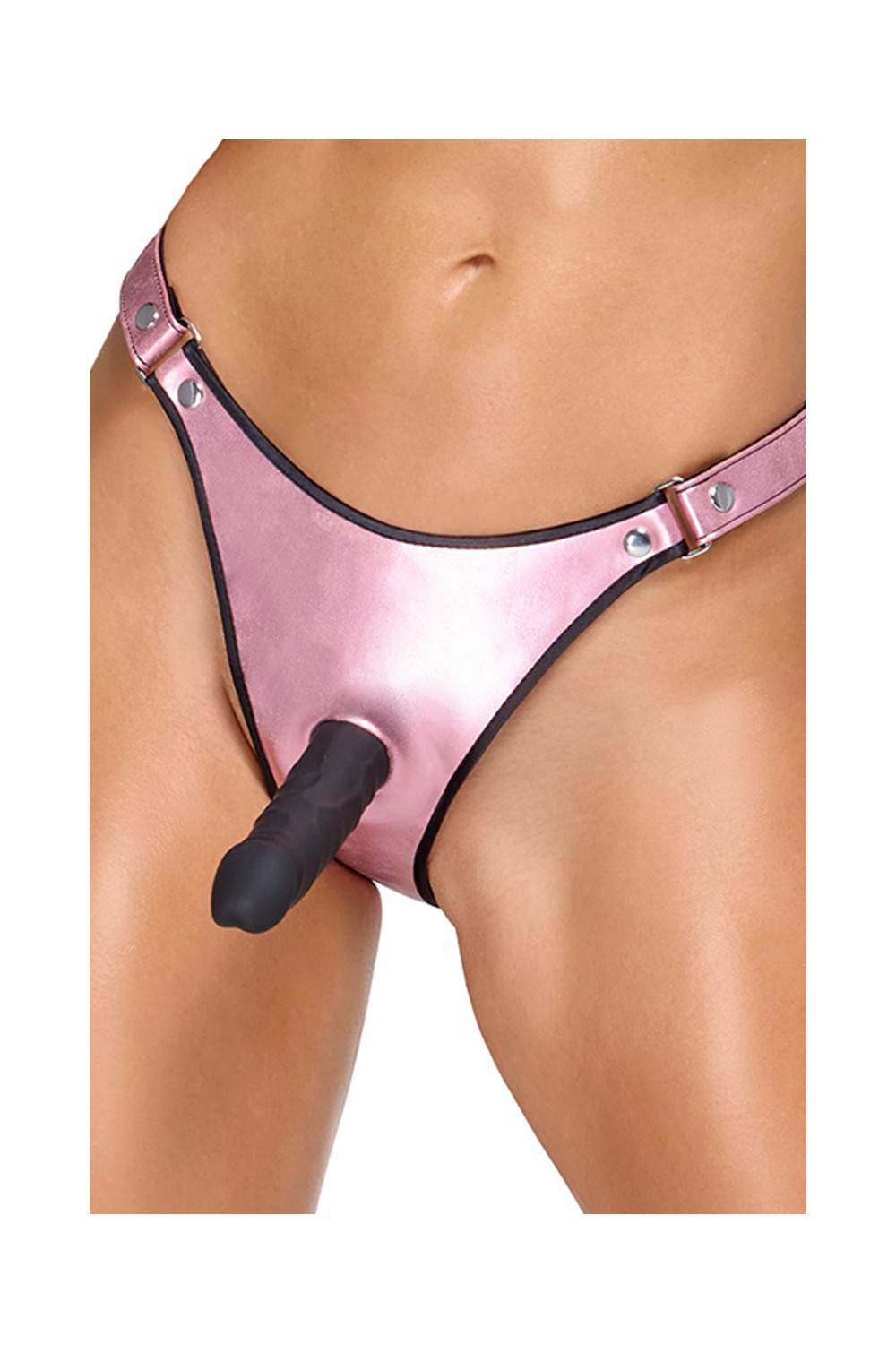 Strap-on-String avec godemiché - Bad Kitty
