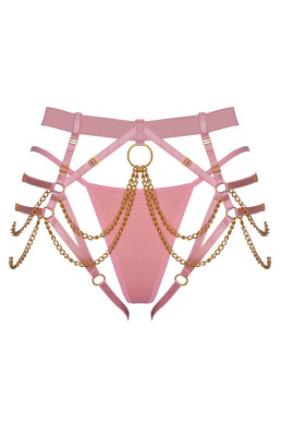 String harnais rose - Bad Kitty
