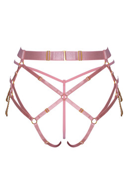 String harnais rose - Bad Kitty