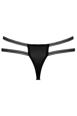 String ouvert Rio noir en dentelle - Cottelli LINGERIE  
