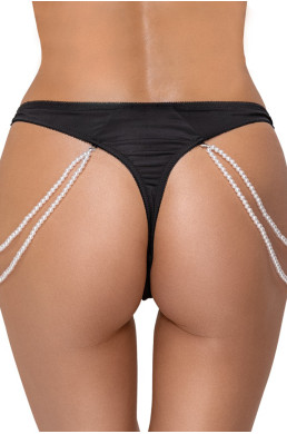 String Rio avec chaines de perles - Cottelli LINGERIE 