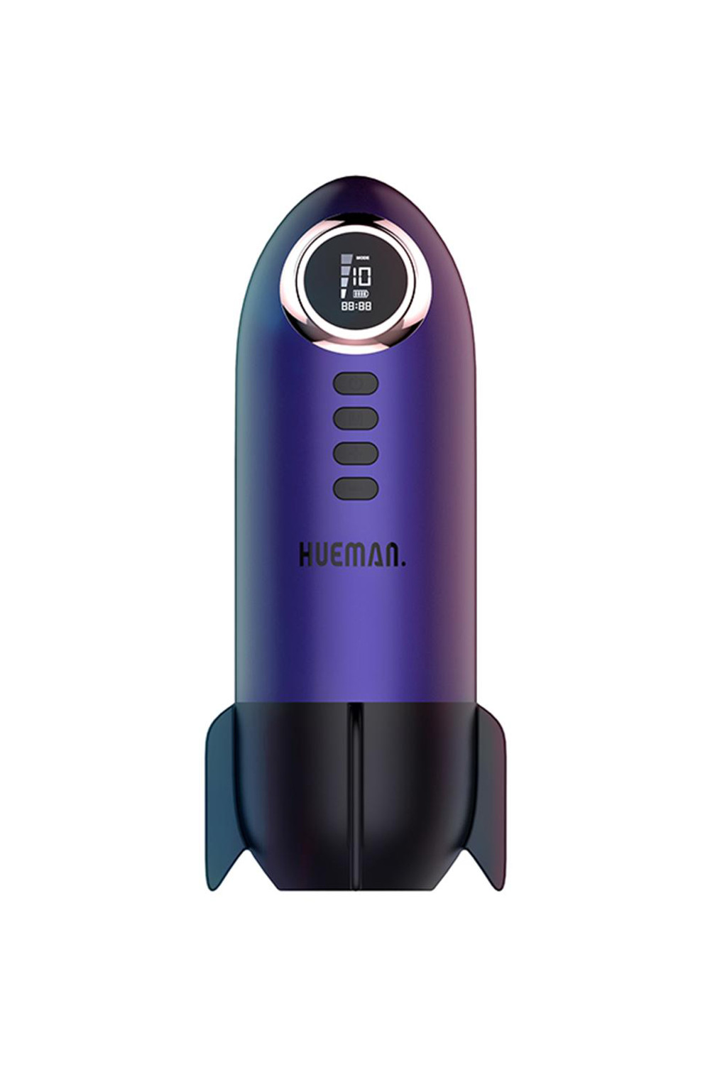 Masturbateur à aspiration et vibrations Rocket - Hueman