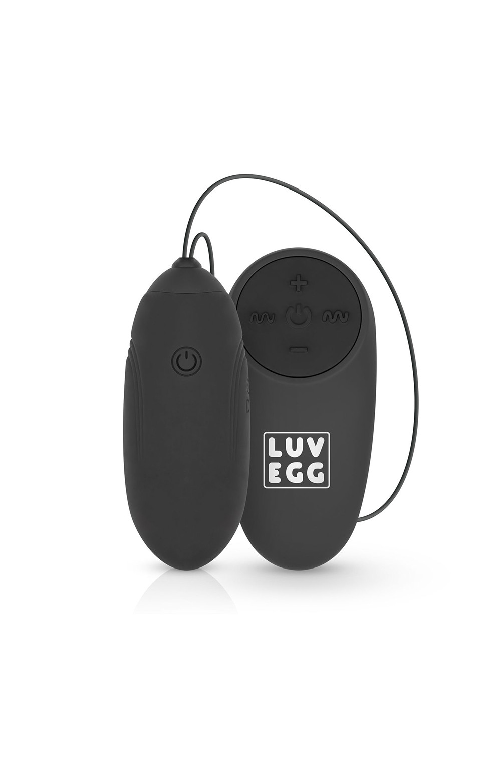 Oeuf vibrant télécommandé noir - LUV EGG