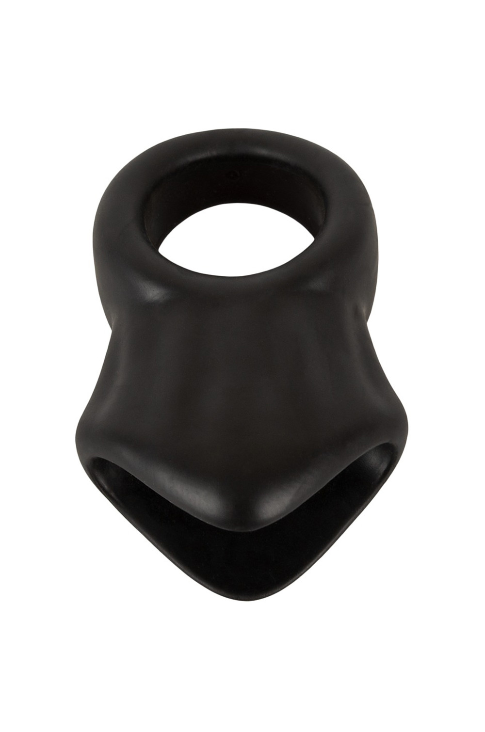 Cock Ring avec Ball Stretcher liquid silicone - Erecto 