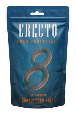 Double Cock Ring liquid silicone - Erecto