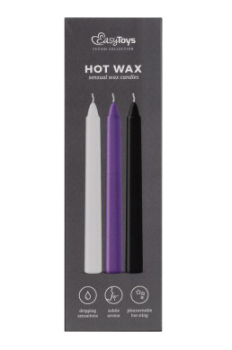 3 Bougies sensuelles Easytoys Fetish Collection
