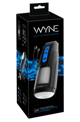 Masturbateur rotatif et va-et-vient avec gémissements WYNE n°09