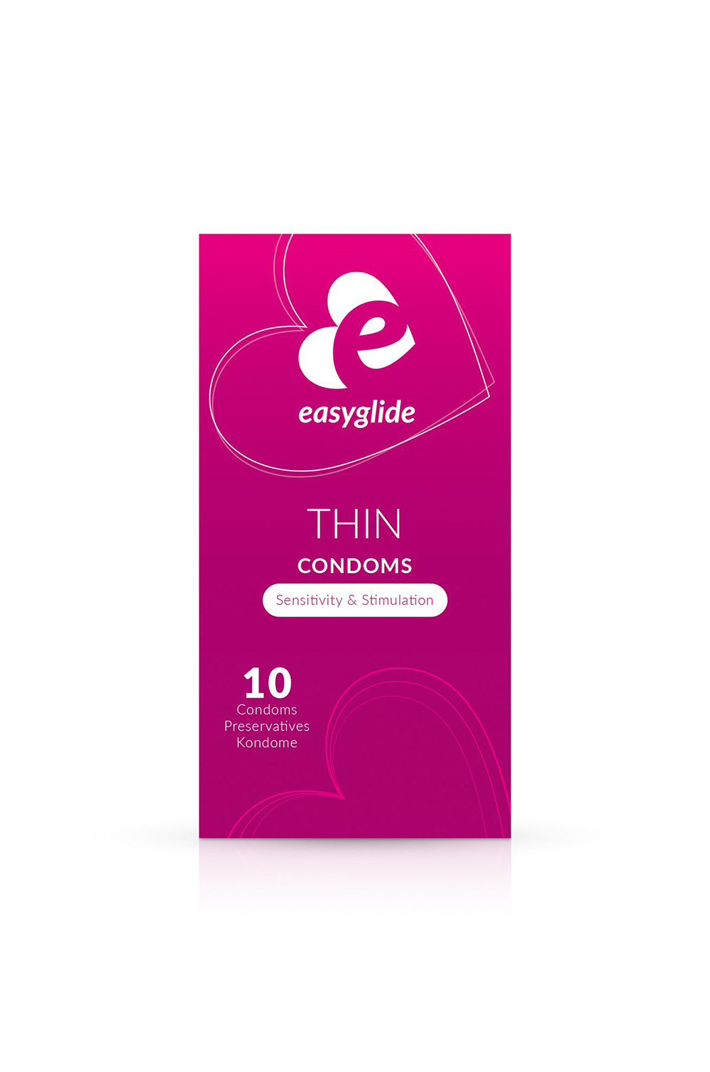 10 préservatifs Extra Fins - EasyGlide