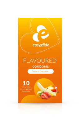 10 préservatifs parfumés - EasyGlide