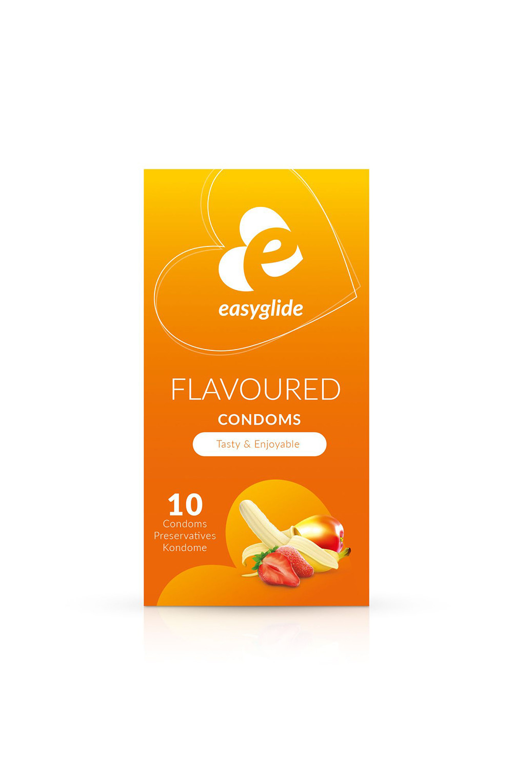 10 préservatifs parfumés - EasyGlide