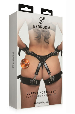 Ensemble menottes et croix hogtie - Bedroom Fantasies