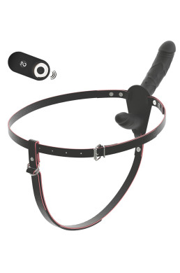 Double gode ceinture vibrant télécommandé - You2Toys