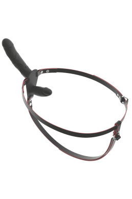 Double gode ceinture vibrant télécommandé - You2Toys