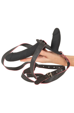 Double gode ceinture vibrant télécommandé - You2Toys