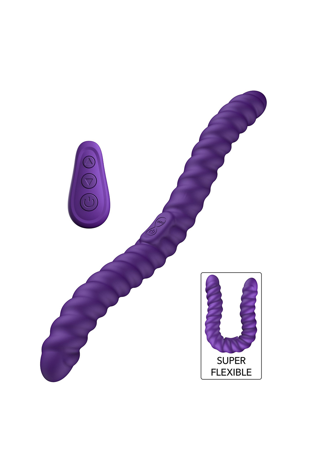 Double dong vibrant et flexible - She.E.O